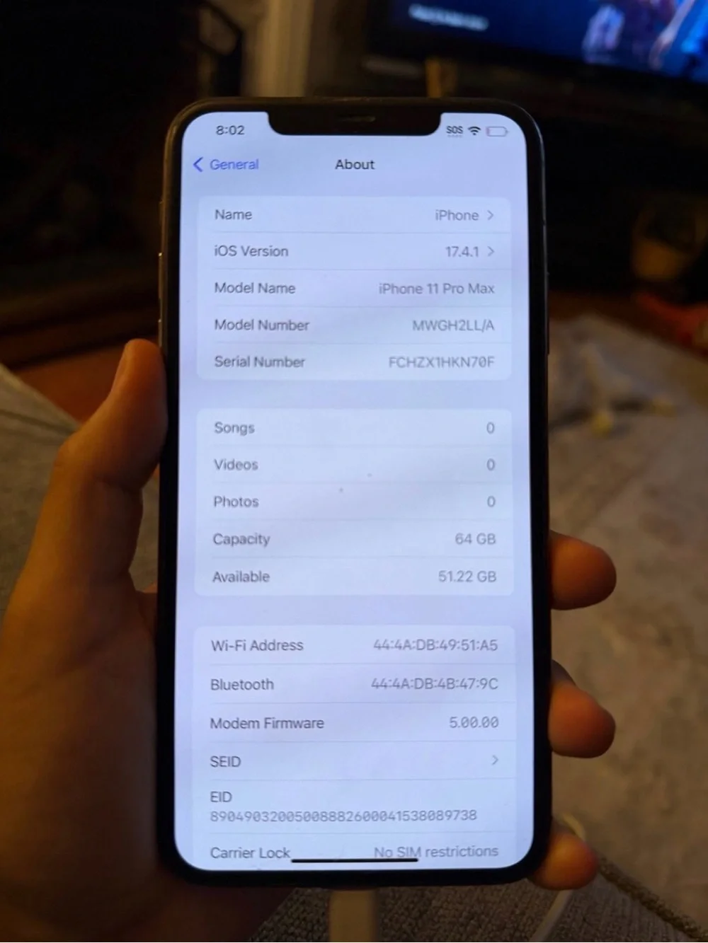 Apple iPhone 11 Pro Max